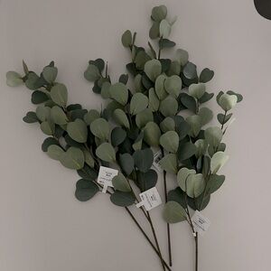Hearth & Hand with Magnolia 18” Faux Heart Eucalyptus Stems (4)